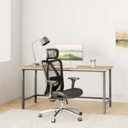 Sihoo Ergonomic Office Chair M57S Mesh Desk Chair with Adjustable Lumbar Support 3D Armrests Breathable High Back Computer Chair (Black) - thumbnail 6