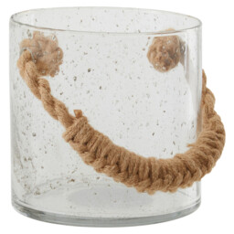 Interiors by Premier Lantern Kuta Rope Natural Small - thumbnail 4