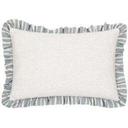 Furn Cushion Camron Stripe Rectangle Blue 46x60cm - thumbnail 6