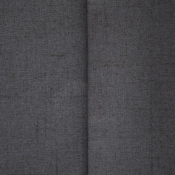 Deconovo faux linen cushion cover dark grey color 50*50cm 1pc - thumbnail 2
