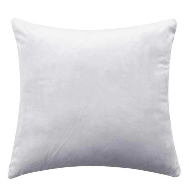 Deconovo Dutch Velvet cushion cover light grey color 50*50cm 1pc - image 1