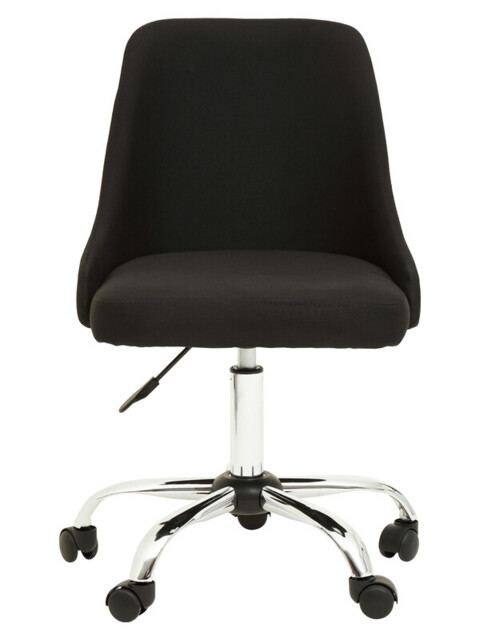 Interiors by Premier Office Chair Brent Black/Chrome - image 1