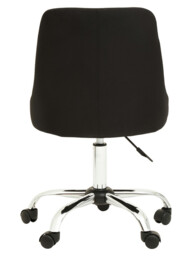 Interiors by Premier Office Chair Brent Black/Chrome - thumbnail 2