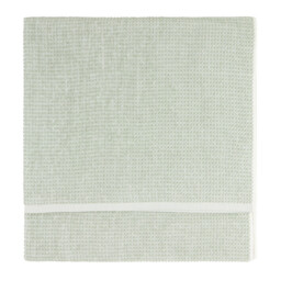 Yard Bath Towel Hebden Waffle Bay Green 70x130cm - thumbnail 3