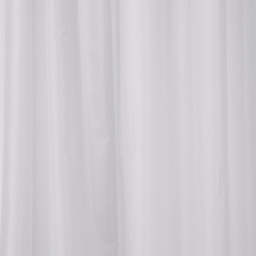 Croydex Shower Curtain Polyester White 180x180cm - thumbnail 3