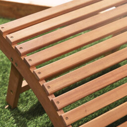 Vonhaus Hudson Adirondack Foot Stool - thumbnail 2