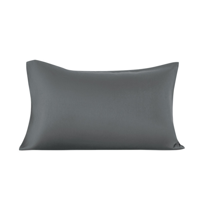 【Summer Cooling Textile】Dark Grey Bamboo Cooling 2pcs Pillowcases Set, 50*75cm *2 - image 1