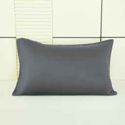 【Summer Cooling Textile】Dark Grey Bamboo Cooling 2pcs Pillowcases Set, 50*75cm *2 - thumbnail 7