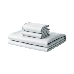 Summer Cooling XLLX 3 Piece Jelly Cooling Mat Set, Summer Cool Mattress Pad with 2 Matching Pillowcases, Breathable Anti-Slip Washable Foldable Cooling Bed Sheet, Soft Machine Washable Cooling Bedding, 150x200cm+48x74cm*2, Light Gray - thumbnail 4