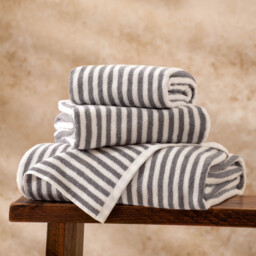 Yard Bath Sheet Hebden Grey 90x150cm - thumbnail 5
