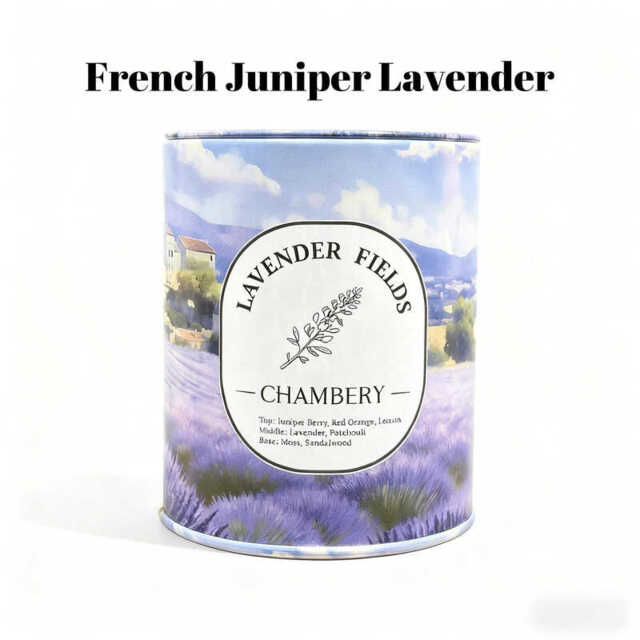 Zooly Tin Can Scented Candle - French Juniper Lavender, 260G, 1PC - image 1