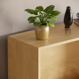 Vida Designs Bookcase Cambridge 5 Shelves Oak Effect Extra Large - thumbnail 7