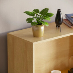 Vida Designs Bookcase Cambridge 4 Shelves Oak Effect Large - thumbnail 4