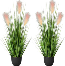 DDHS 34inch Artificial Greenery Floor Plants-2pcs - thumbnail 1