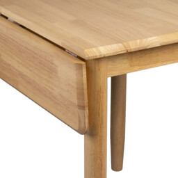 Dining Table Cologne Rectangle Extendable Drop Leaf Oak 76x61-97cm - thumbnail 6