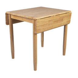 Dining Table Cologne Rectangle Extendable Drop Leaf Oak 76x61-97cm - thumbnail 5