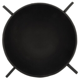 Fifty Five South Decorative Bowl Hapax Abstract Stand Black - thumbnail 4
