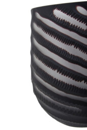 Fifty Five South Vase Hessa Chevron Grey Small - thumbnail 3