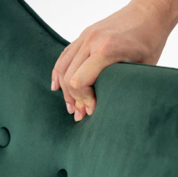 Urban Meuble ARMCHAIR Velvet Green with Wooden Legs & Comfortable - thumbnail 6