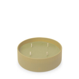 Spaas Candle Shimmering Smile 4 Wick 20h Burn Time Yellow - thumbnail 5