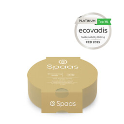 Spaas Candle Shimmering Smile 4 Wick 20h Burn Time Yellow - thumbnail 4