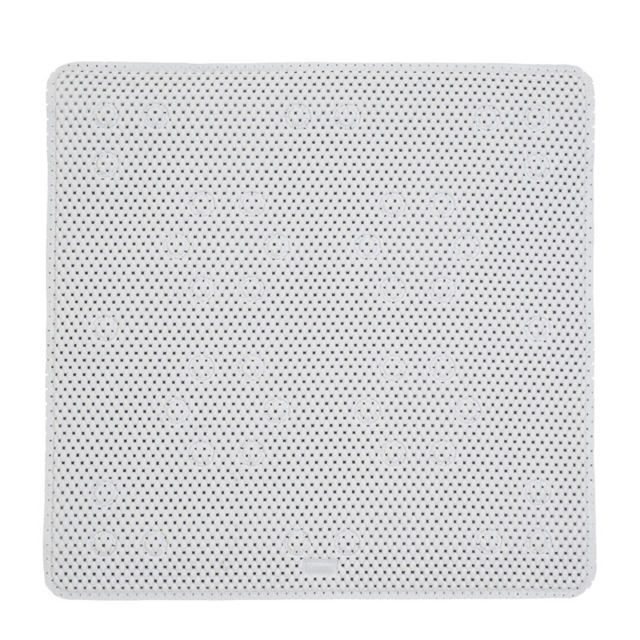 Croydex Bath & Shower Mat Teviot Anti Slip White 53x55cm - image 1