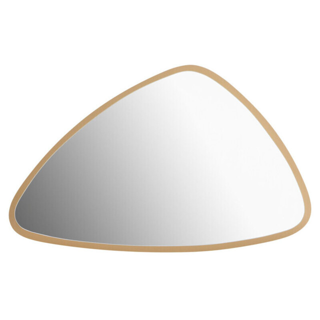 Interiors by Premier Wall Mirror Torino Triangular Gold 35x55cm - image 1
