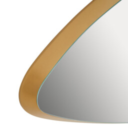 Interiors by Premier Wall Mirror Torino Triangular Gold 35x55cm - thumbnail 2