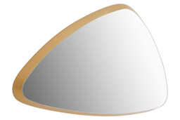 Interiors by Premier Wall Mirror Torino Triangular Gold 35x55cm - thumbnail 4