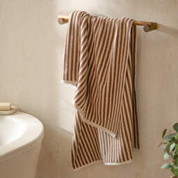 Yard Bath Towel Hebden Pecan 70x130cm - thumbnail 3