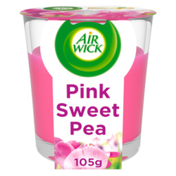 Air Wick Candle Pink Sweet Pea 105g - thumbnail 2
