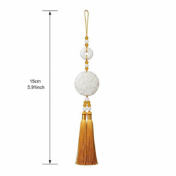Huacan Golden jade pendant - thumbnail 3