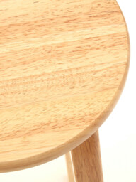 Maison by Premier Bar Stool Selby Rubberwood Natural - thumbnail 5