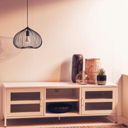 Interiors by Premier TV Unit Acier Metal White L:150cm - thumbnail 7