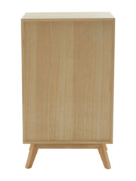 Interiors by Premier Drawer Chest Watson 3 Drawer Natural/Grey/White - thumbnail 5