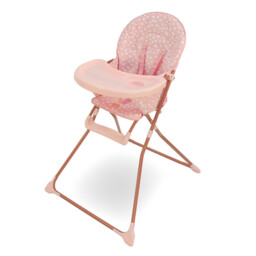My Babiie MBHC1 Compact Highchair Pink Dalmatian - thumbnail 3