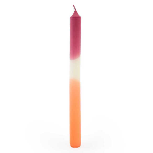 Candlelight Taper Candles Ombre Pink 6pcs - image 1