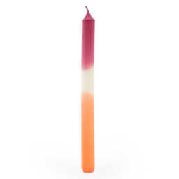 Candlelight Taper Candles Ombre Pink 6pcs - thumbnail 1
