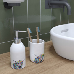 Croydex x Steven Brown Soap Dispenser - Angus McCoo - thumbnail 1