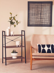 Interiors by Premier Vase Fara White Wide - thumbnail 2