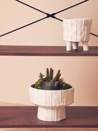 Interiors by Premier Vase Fara White Wide - thumbnail 6