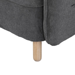 Sofa Georgia 2 Seater Dark Grey - thumbnail 3