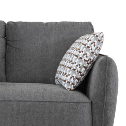 Sofa Georgia 2 Seater Dark Grey - thumbnail 4