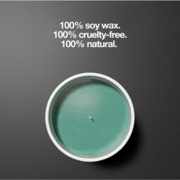 The Lab Co. Luxury Scented Candle - 30hrs Burn Time - Refreshing Fragrance with Lime, Peppermint and Cucumber - 100% Vegan Soy Wax - 180g wax weight - thumbnail 2