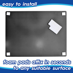 Harbour Housewares Self Adhesive Rectangular Wall Mirror Tiles with Adhesive Pads - 30 x 40cm Pack of 12 - thumbnail 4
