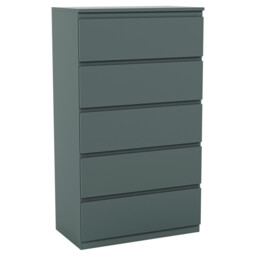 Vida Designs Drawer Chest Denver 5 Drawers Green - thumbnail 6