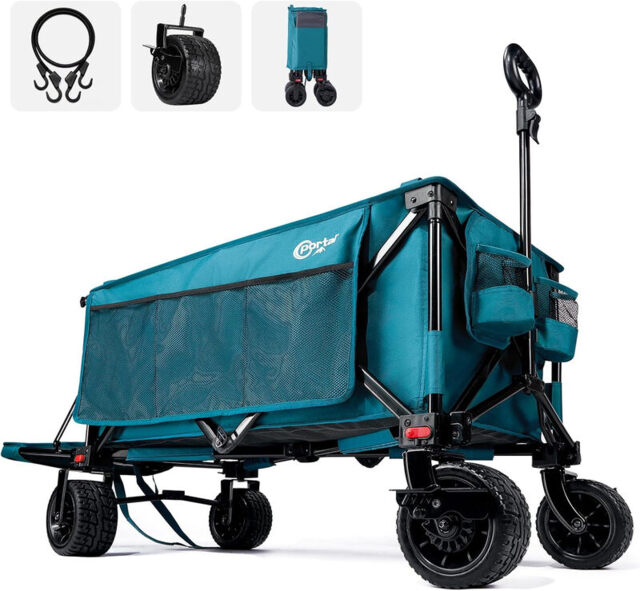 Portal 21813 Folding Wagon 300L 132KG Load 105x54x63cm 1Pack - image 1