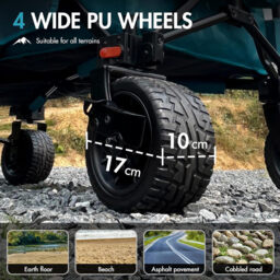 Portal 21813 Folding Wagon 300L 132KG Load 105x54x63cm 1Pack - thumbnail 2