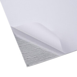 LIVINGANDHOME 10 Pcs Waterproof Marble Wall Tile Stickers, White - thumbnail 2