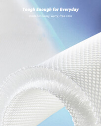 MENDALE Waterproof Strap Mattress Protector for Small Double Bed, Premium Mattress Protector with 4 Side Elastic Strap Mattress Cover Fits Up to 30cm Deep Mattresses, 135x200cm - thumbnail 4